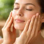 Automassagem facial para melhorar circulação e viço da pele