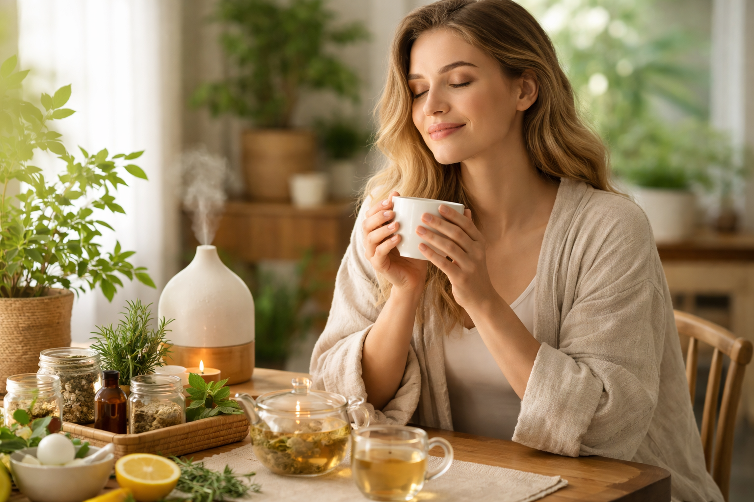 Benefícios do autocuidado diário com técnicas naturológicas simples