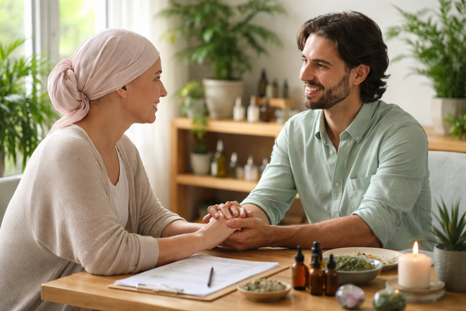 O papel da naturologia no cuidado e terapia para pacientes oncológicos