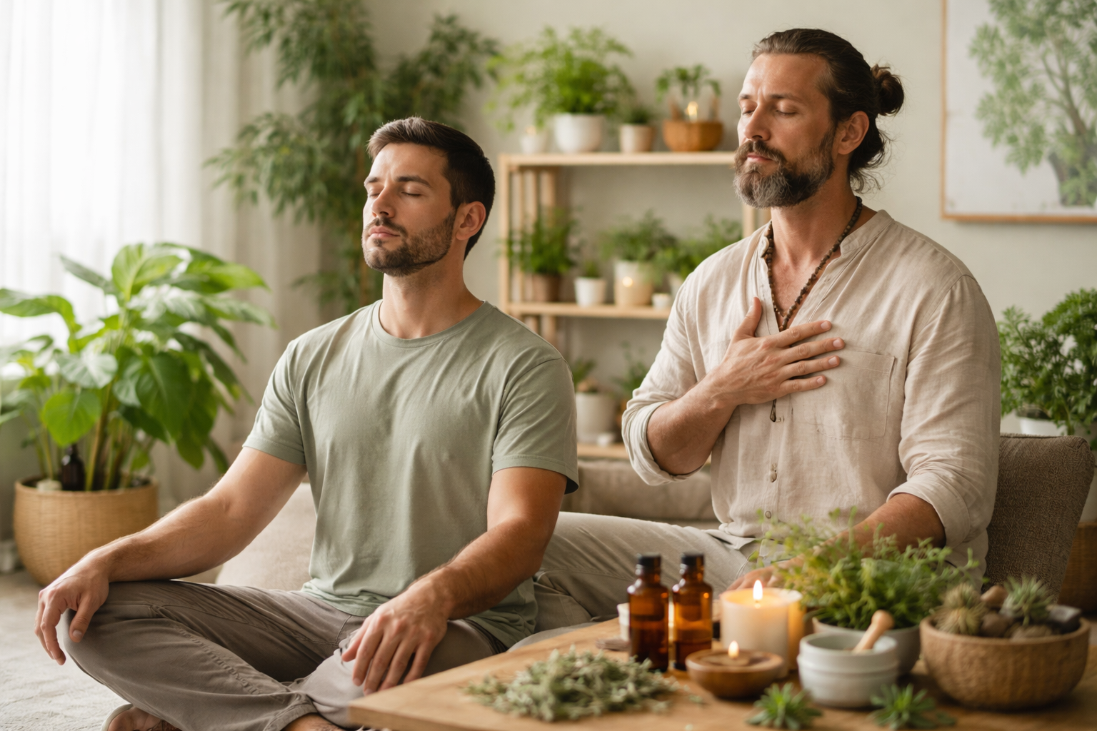 Meditação e respiração consciente para a prática clínica em naturologia
